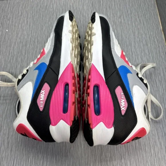Nike Air Max 90 Sneakers Youth 7Y Women's 8.5 Retro Classic Running Shoes - Picture 6 of 9